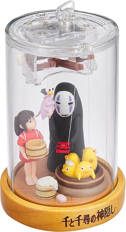 Sekiguchi Studio Ghibli Music Box Kaonashi No-Face (Spirited Away)
