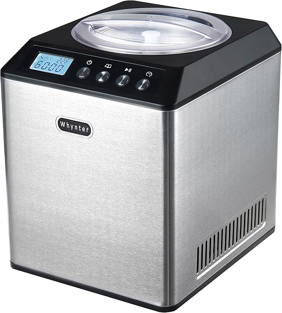 Whynter 2.1 Quart Upright Ice Cream Maker Stainless Bowl