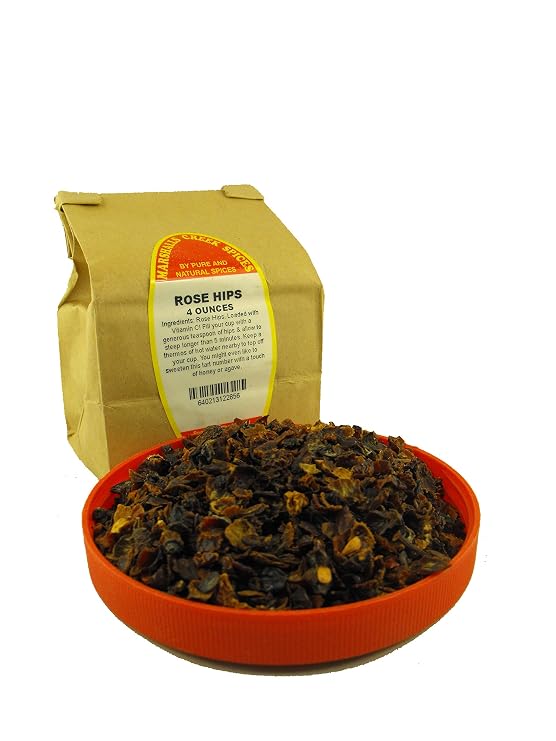 Marshalls Creek Loose Leaf Tea, (Tisane) Rose Hips (caffeine free) 4 oz