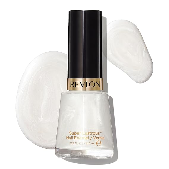 Revlon Super Lustrous Nail Enamel, 020 Pure Pearl, 0.5 fl oz
