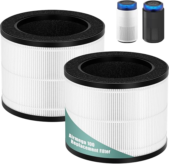 Airmega 100 Filter Replacement Coway Airmega 100 Air Purifier for 3-in-1 True Hepa and Deodorizing Filter