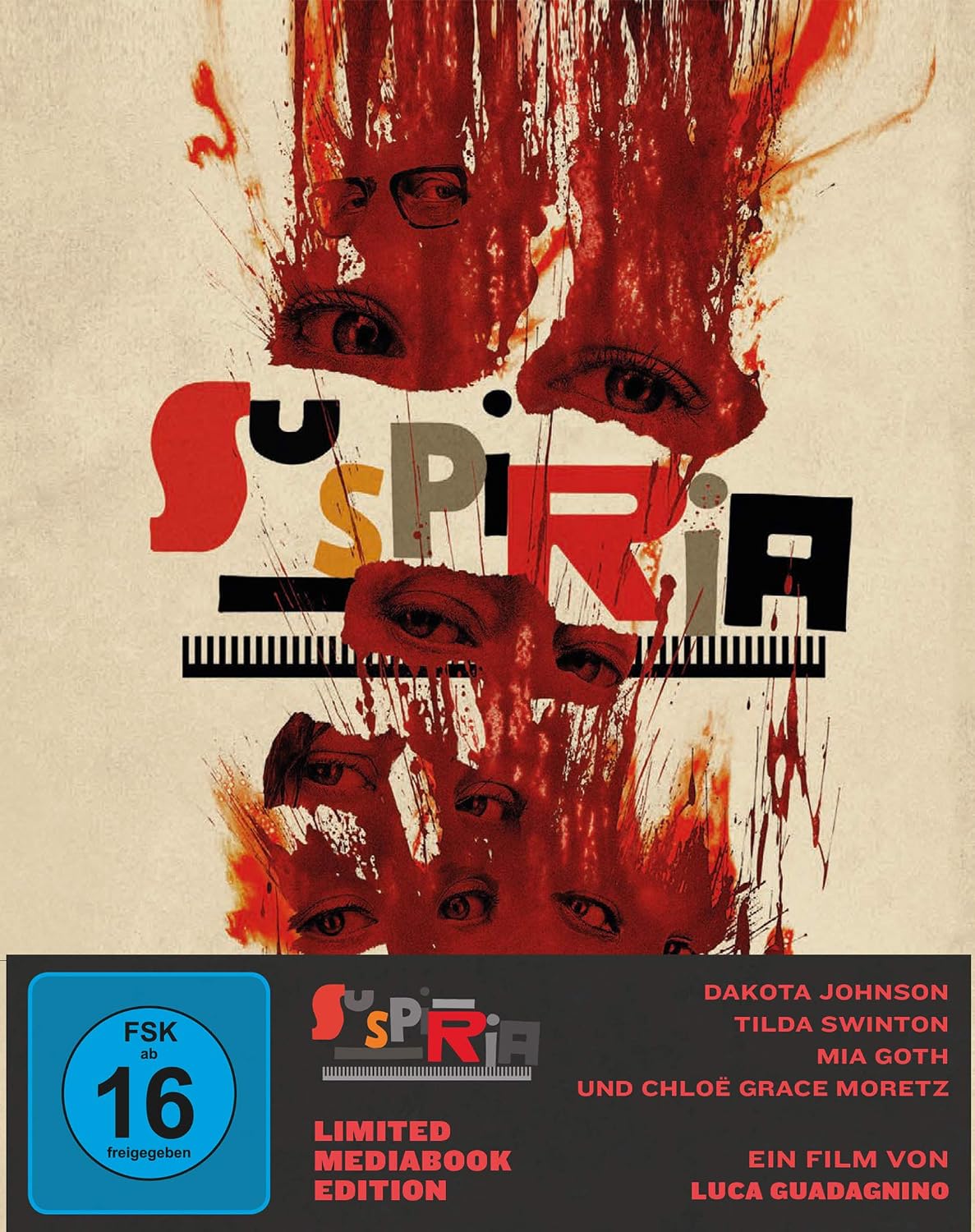 Suspiria (Mediabook 2 Blu-rays + 1 DVD) (Cover A)