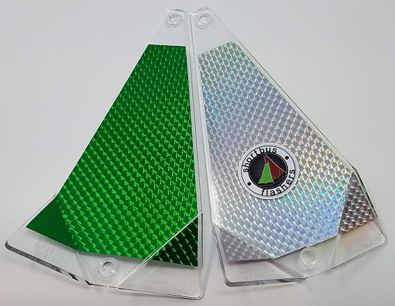 8" Fishing Flasher - Kelly Green