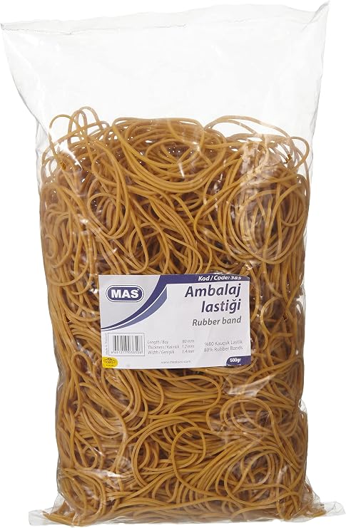 Mas Ambalaj LastİĞİ 500gr%80 KauÇuk Mİdİ 385