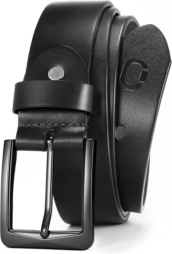 CHAOREN Full Grain Leather Belts for Men, Designed for Business and Casual