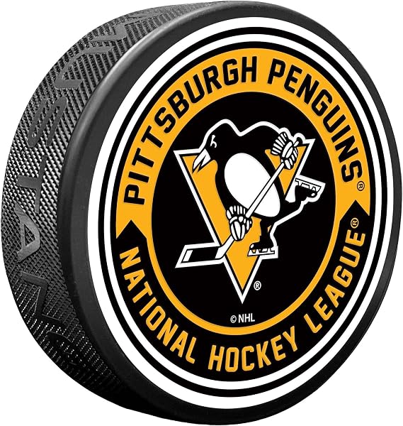 Pittsburgh Penguins Puck - Arrow