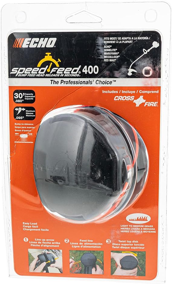 Echo 99944200908 Speed-Feed 400 Curved Shaft Clamshell | Fits GT 1000 140 200R 2100 2101 230 2200 1100