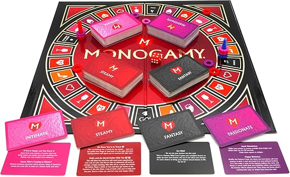 Monogamy Board Game - A Multi-Award Winning Board Game Making Great for Men and Women to Bring You Closer Than Ever