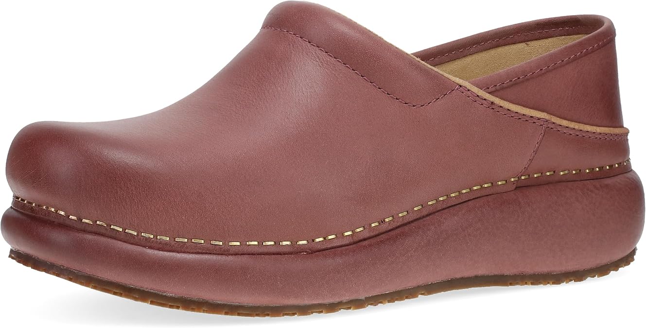 Dansko Women's Platform Pro Slip Resistant Clog