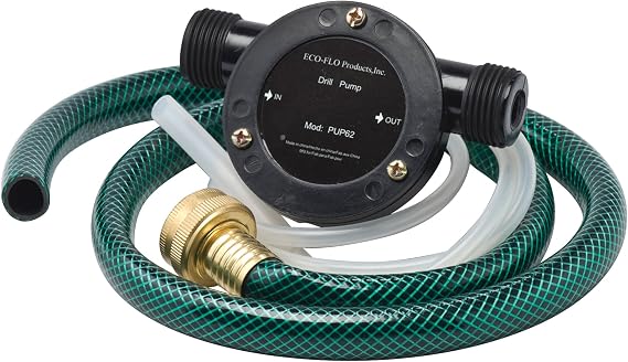 ECO-FLO Products PUP62 Water Transfer Drill Pump Kit, 300 GPH