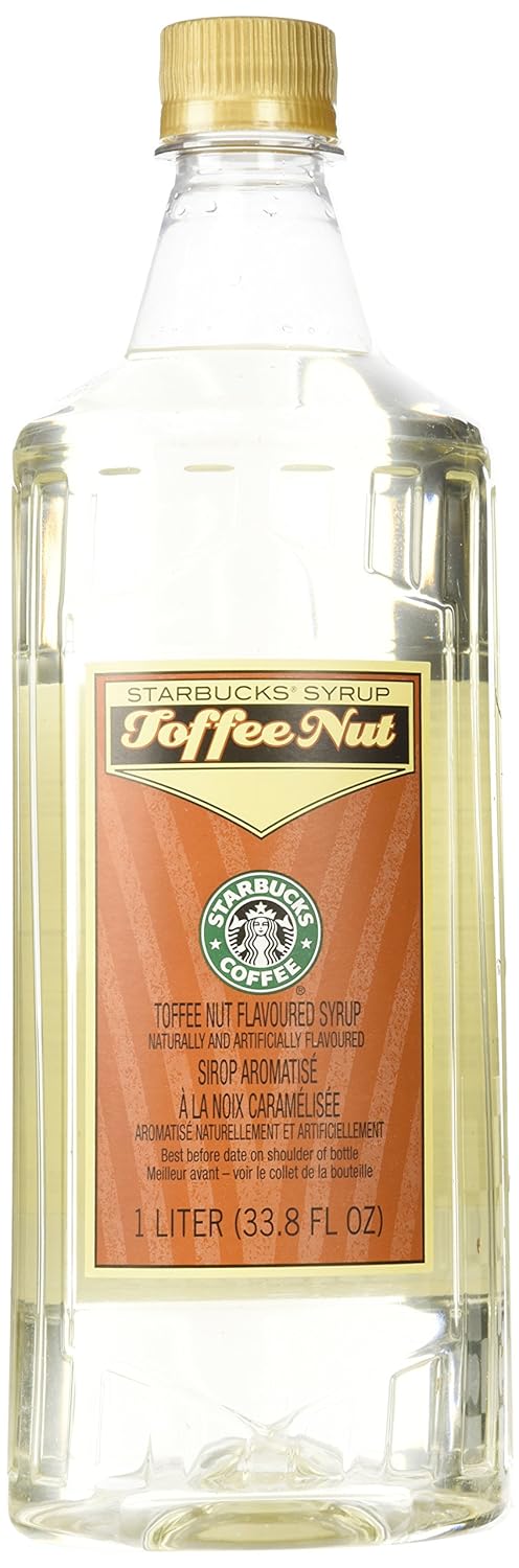 Starbucks Toffee Nut Syrup 1-Liter
