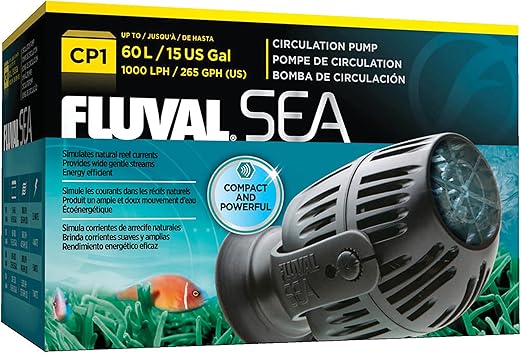 Fluval Sea CP1 Wave Maker Circulation Pump for Freshwater & Saltwater Aquariums, 14345