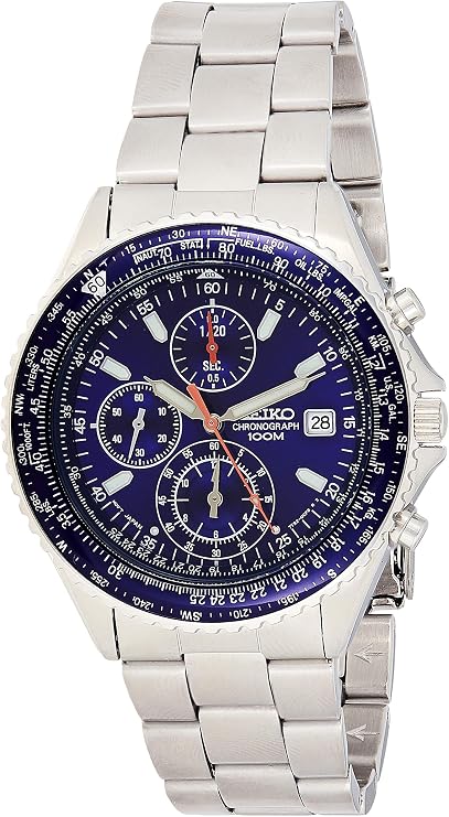 SEIKO SND255P1 Pilot Chronograph Quartz Watch