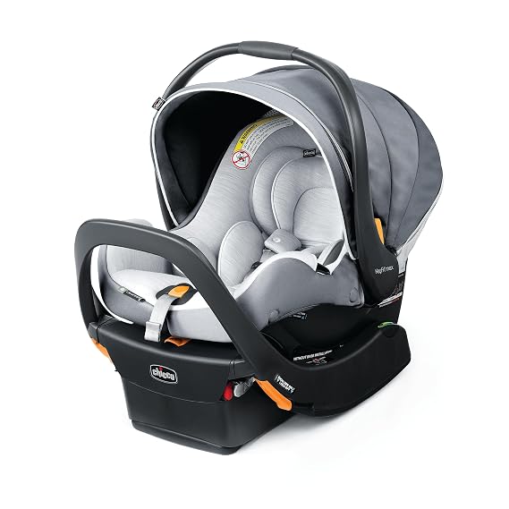 Chicco KeyFit Max Zip ClearLux Rear-Facing Infant Car Seat with Base
