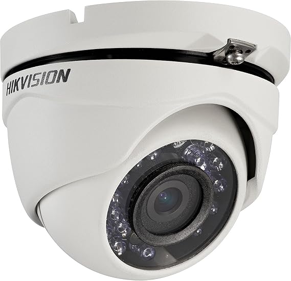 Hikvision DS-2CE56D0T-IRM3.6MM Outdoor Turbo HD IR Turret Camera with BNC Connection, HD1080P 3.6mm Lens DWDR, IP66, 20M-IR, 12VDC