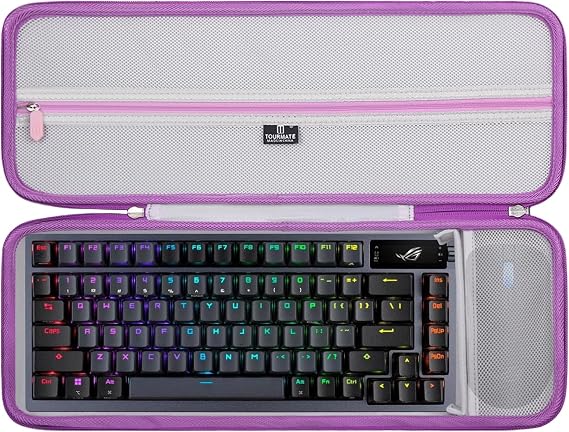 Tourmate Hard Storage Case for ASUS ROG Gaming Mechanical Keyboard & ASUS ROG Gaming Mouse - Travel Case for Keyboard and Mouse Combo(Box for Sale)