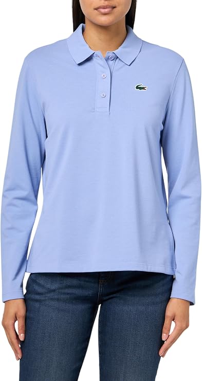 Lacoste Women's Long Sleeve Golf Polo
