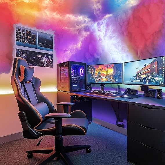 Cloud Light Thundercloud LED - 3D Cotton with RGB Music Sync
