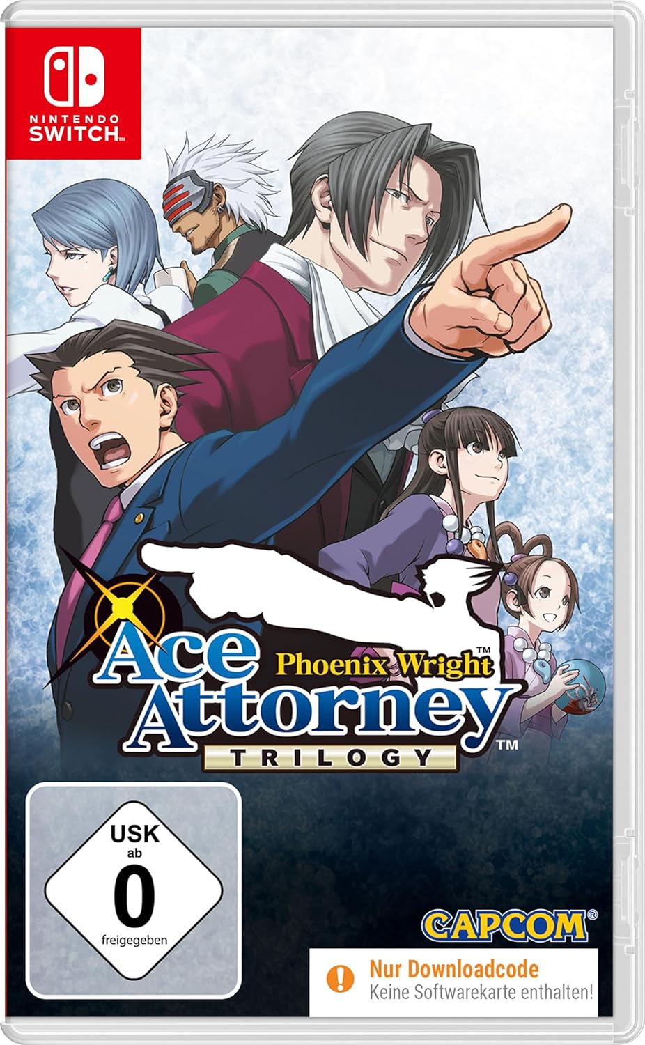 Phoenix Wright Ace Attorney Trilogy - Code in the Box - [Nintendo Switch]