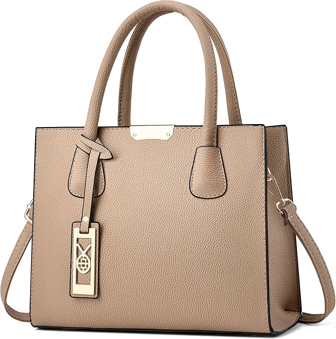 CHICAROUSAL Crossbody Purses and Handbags for Women PU Leather Tote Shoulder Bags Top Handle Satchel