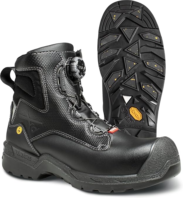 Jalas 1358 Heavy Duty Winter Safety Boot With BOA Fit and Highest (S3) Protection For Cold or Slippery conditions - Composite Toe Cap