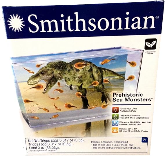 Smithsonian Prehistoric Sea Monsters Triops Eggs Kit
