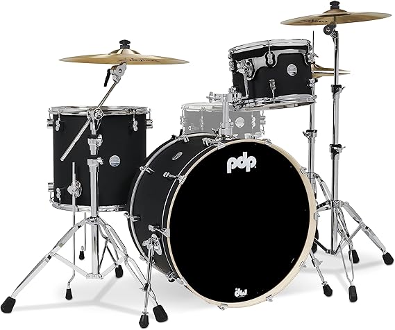 PDP Concept Maple Rock 3-Piece Shell Pack - Satin Black