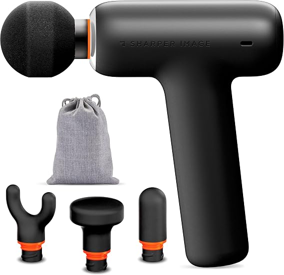 Sharper Image Powerboost Core Mini Percussion Massage Gun, 2026 Version