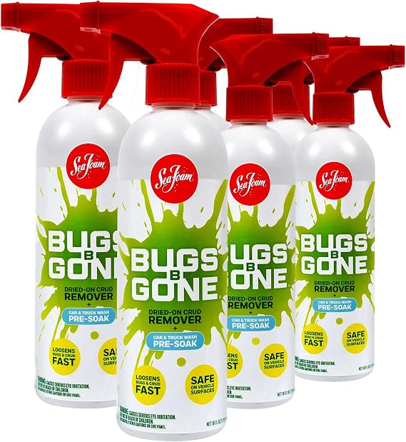 Sea Foam Bugs B Gone Bug and Crud Remover, BBG16, 16oz, Pack of 6