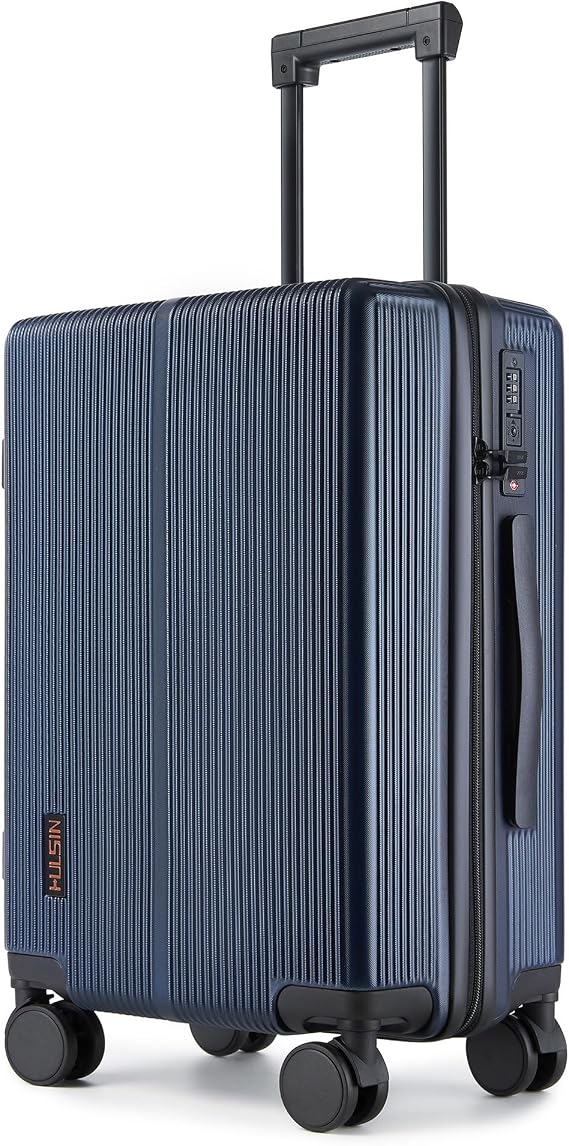 Hulsin Carry On Luggage 22x14x9 Airline Approved for Women 20 Inch Hardside