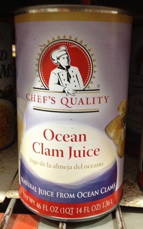 Chef's Quality Ocean Clam Juice, 34.5 Pound