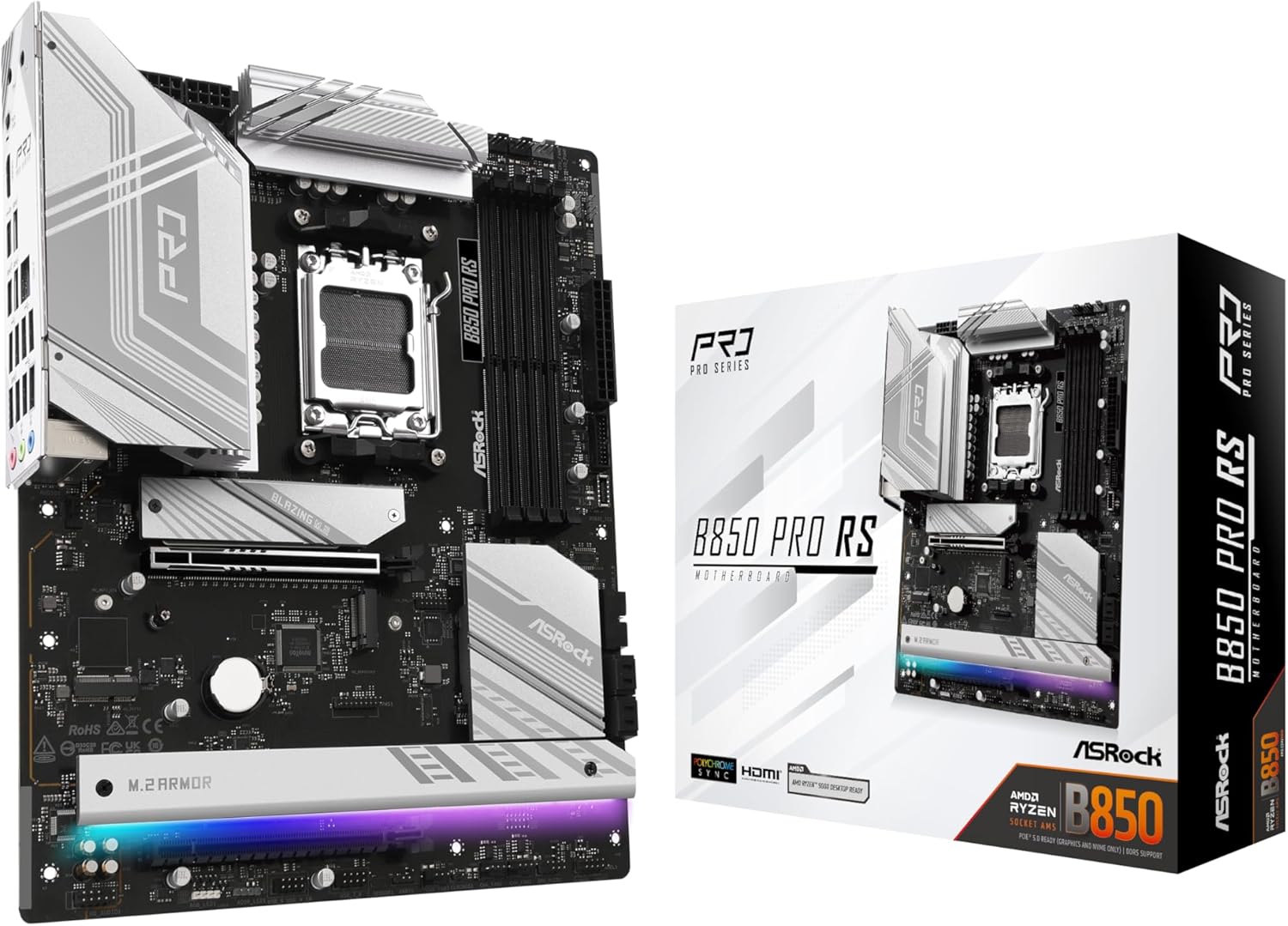 MB ASRock AMD AM5 B850 Pro RS