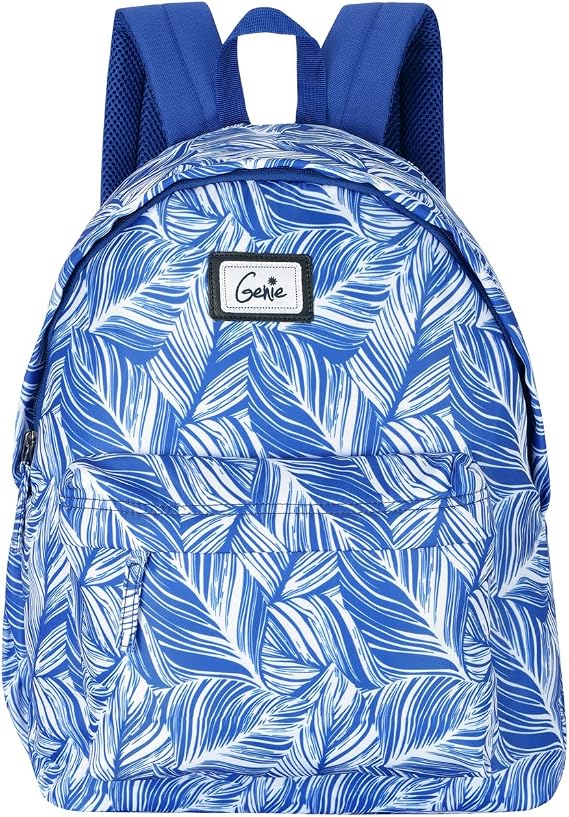 Genie Vacay 13 cms Navy Blue Casual Backpack