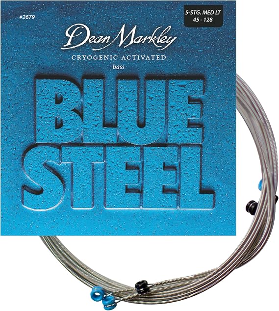 Dean Markley 2679 (.045 - .128) Blue Steel Bass ML-5 String