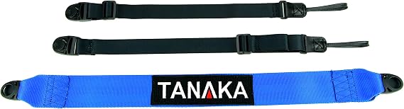 Tanaka Racing Style Cross Body Universal Duffel Bag/Camera Strap (Blue)