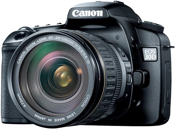 Canon EOS 30D DSLR Camera with EF 28-135mm f/3.5-5.6 IS USM Standard Zoom Lens (OLD MODEL)
