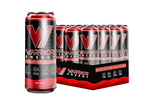 Warrior Energy Drink 12 Packs