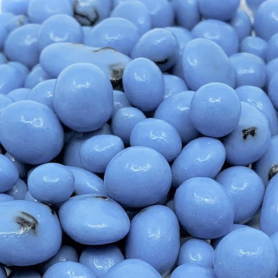 Greek Yogurt Covered Blueberries by It's Delish, 3 lbs Bulk Bag Scrumptious & Nutritious Yogurt Coated Dried Blueberries Sweet Snacking and Bulk Party Treats USA Made, Kosher OU Dairy