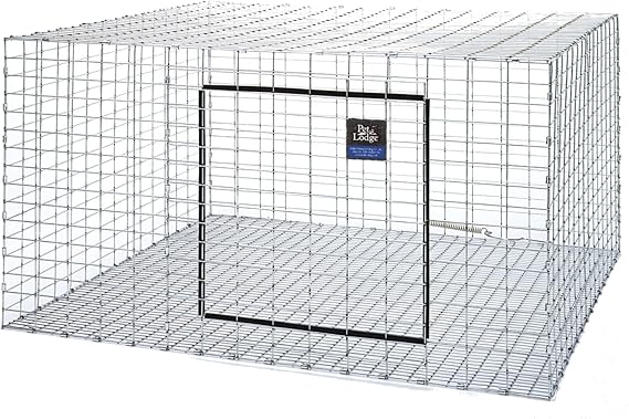 Miller Little Giant AH3030 Rabbit Hutch, 30 x 30 x 16, Galvanized