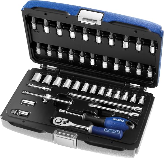 Britool E030702B 1/4-inch Drive Socket Set (42 Pieces)