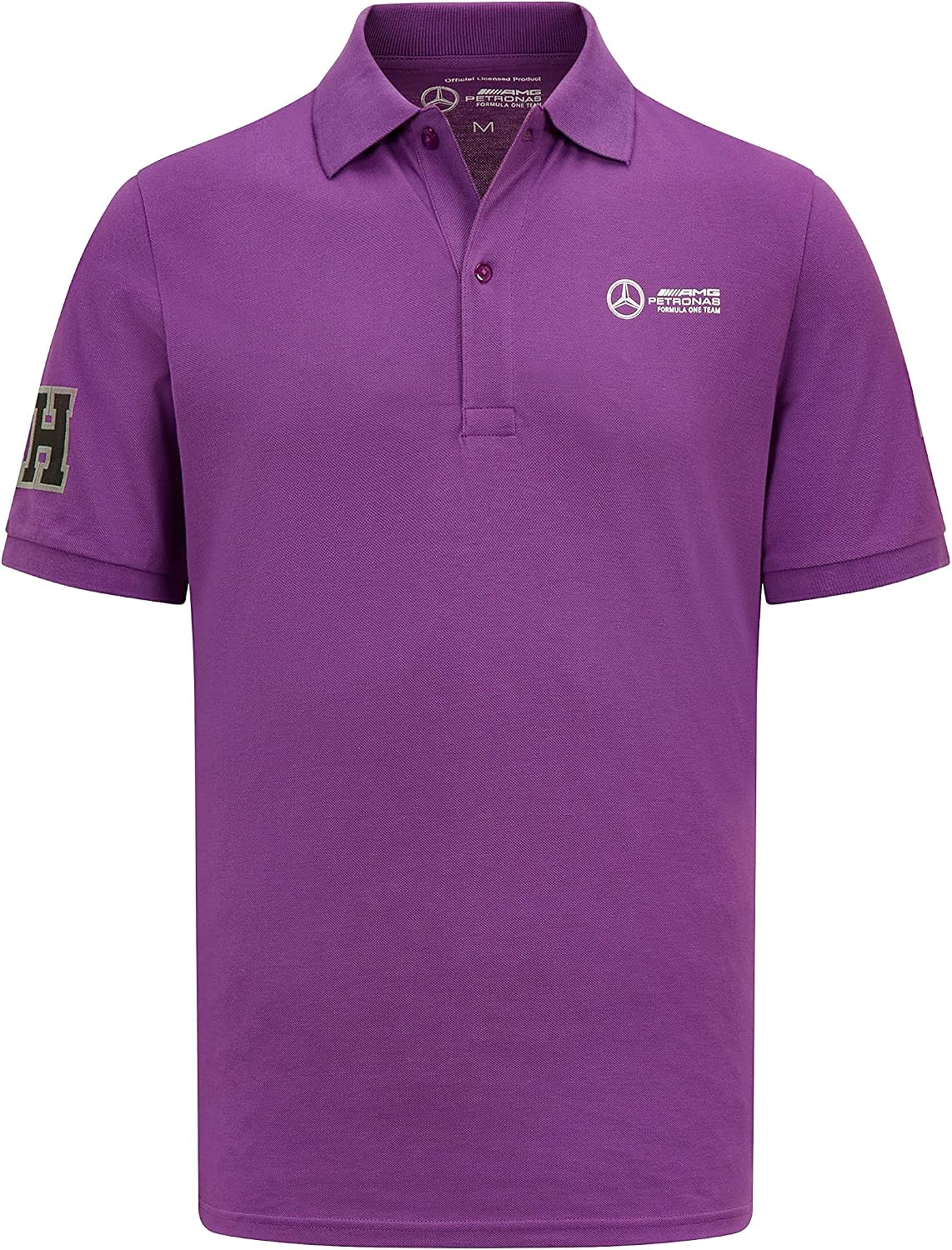 Mercedes AMG Petronas Formula One Team - Lewis Hamilton Polo - Purple - Men - Size: M