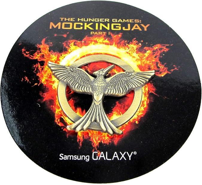 Sdcc 2014 Hunger Games Mockingjay Brooch Pin Suzanne Collins