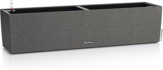 Lechuza BALCONERA Stone 80 Komplettset graphitschwarz