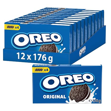 OREO Original Chocolate Biscuits with Vanilla Cream 12 x 176 g