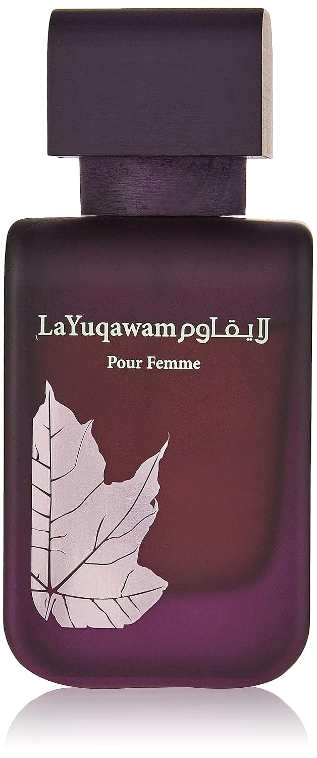 Rasasi La Yuqawam - Eau de Parfum 75ML 2.5 OZ - Signature Arabian Perfume For Women, A Delightful Perfume Long-Lasting Fragrance For All Day Freshness