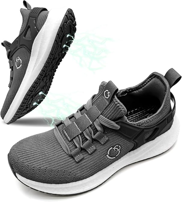 Grounding Earthing Shoes with Breathable Mesh Upper Conductive Grounded Shoes for Men Women