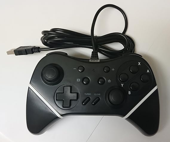 Wired Controller Featuring Turbo for Nintendo Switch, PC USB and Android TV