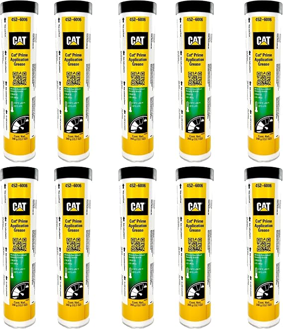 CAT 4526006 (452-6006) Prime Application Grease NLGI #2, 3% Moly, 13.7 oz, Cartridge (Case of 10)