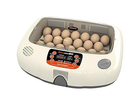 R-Com MX-20 Plastic/Metal Model Max 20 Automatic Digital Auto-Turning Egg Incubator