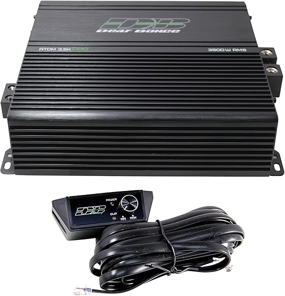 Deaf Bonce Apocalypse 3500W 1 ohm Class D Monoblock Amplifier Atom 3.5K PRO